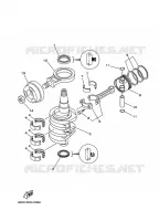 CRANKSHAFT / PISTON for Yamaha F20 2006