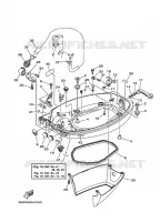 BOTTOM COWLING for Yamaha F20 2005