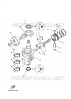 CRANKSHAFT / PISTON for Yamaha F20 2005