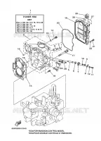 CYLINDER / CRANKCASE 2 for Yamaha F20 2005
