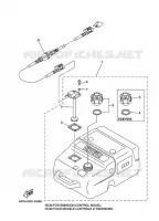 FUEL TANK for Yamaha F20 2005