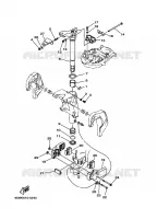 MOUNT 3 for Yamaha F20 2005