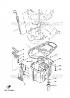 OIL PAN for Yamaha F20 2005