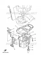 OIL PAN for Yamaha F20 2004