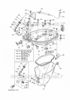 BOTTOM COWLING for Yamaha F20 2019
