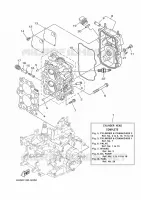CYLINDER / CRANKCASE 2 for Yamaha F20 2019