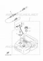 FUEL TANK 1 for Yamaha F20 2019
