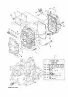 CYLINDER / CRANKCASE 2 for Yamaha F20 2019