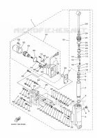 POWER TILT ASSEMBLY for Yamaha F20 2019