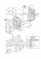 CYLINDER / CRANKCASE 2 for Yamaha F20 2019