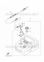 FUEL TANK 1 for Yamaha F20 2019