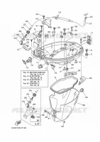 BOTTOM COWLING for Yamaha F20 2017