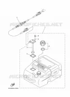 FUEL TANK 1 for Yamaha F20 2017
