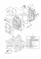 CYLINDER / CRANKCASE 2 for Yamaha F20 2017