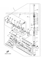 POWER TILT ASSEMBLY for Yamaha F20 2013