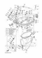 BOTTOM COWLING for Yamaha F20 2013