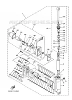 POWER TILT ASSEMBLY for Yamaha F20 2012