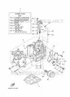 CYLINDER / CRANKCASE 1 for Yamaha F20 2012