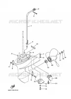LOWER CASING & DRIVE 2 for Yamaha F20 2011