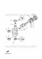 CRANKSHAFT / PISTON for Yamaha F20 2009
