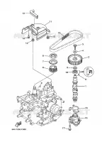 OIL PUMP for Yamaha F20 2007