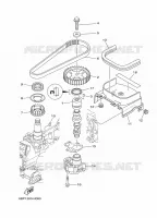 OIL PUMP for Yamaha F20 2013