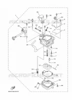 CARBURETOR for Yamaha F20 2012
