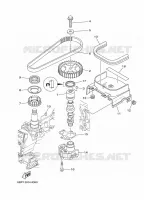 OIL PUMP for Yamaha F20 2012