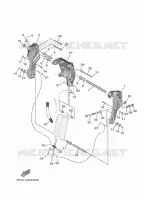 FRONT FAIRING BRACKET for Yamaha F20 2018