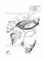 BOTTOM COVER for Yamaha F20 2018