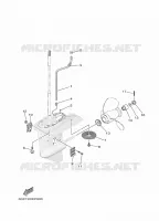 PROPELLER HOUSING AND TRANSMISSION 2 for Yamaha F20 2018
