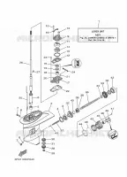PROPELLER HOUSING AND TRANSMISSION 1 for Yamaha F20 2019