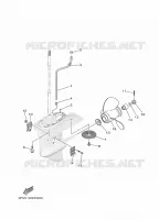 PROPELLER HOUSING AND TRANSMISSION 2 for Yamaha F20 2019