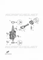 CRANKSHAFT / PISTON for Yamaha F20 2019