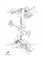 MOUNT 3 for Yamaha F25 2009