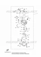 CARBURETOR for Yamaha F25 2009