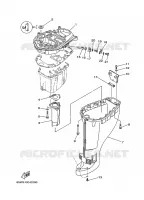 CASING for Yamaha F25 2009