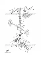MOUNT 3 for Yamaha F25 2009