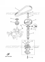 OIL PUMP for Yamaha F25 2009
