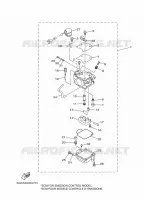 CARBURETOR for Yamaha F25 2009