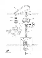 OIL PUMP for Yamaha F25 2009