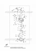 CARBURETOR for Yamaha F25 2009