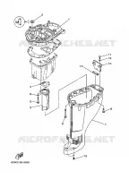 CASING for Yamaha F25 2003
