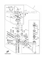 TILT SYSTEM for Yamaha F25 2002