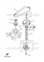 OIL PUMP for Yamaha F25 2000