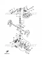 MOUNT 3 for Yamaha F25 1999
