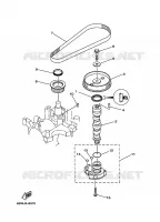 OIL PUMP for Yamaha F25 1999