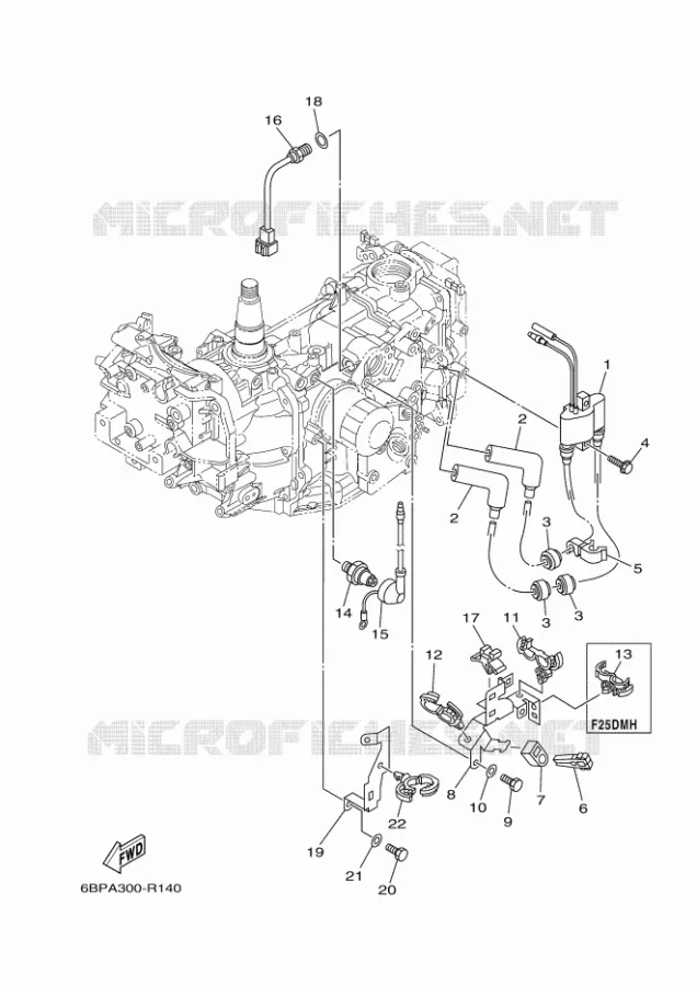 ELECTRICAL 2 Yamaha OUTBOARD ENGINES 25hp (18.4kW) 2017 F25  F25DMHS