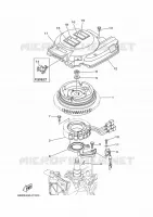 GENERATOR for Yamaha F25 2017