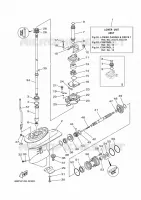 LOWER CASING & DRIVE 1 for Yamaha F25 2017